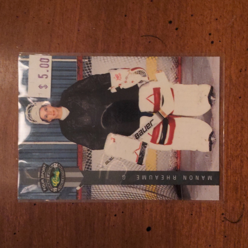 Manon Resume G Hockey Card